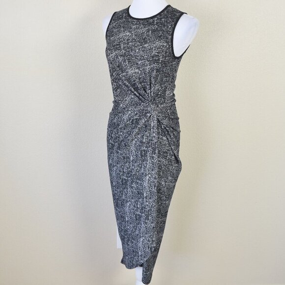 Maggy London Heather Knot Sheath Wrap Dress - 4 - Picture 8 of 10